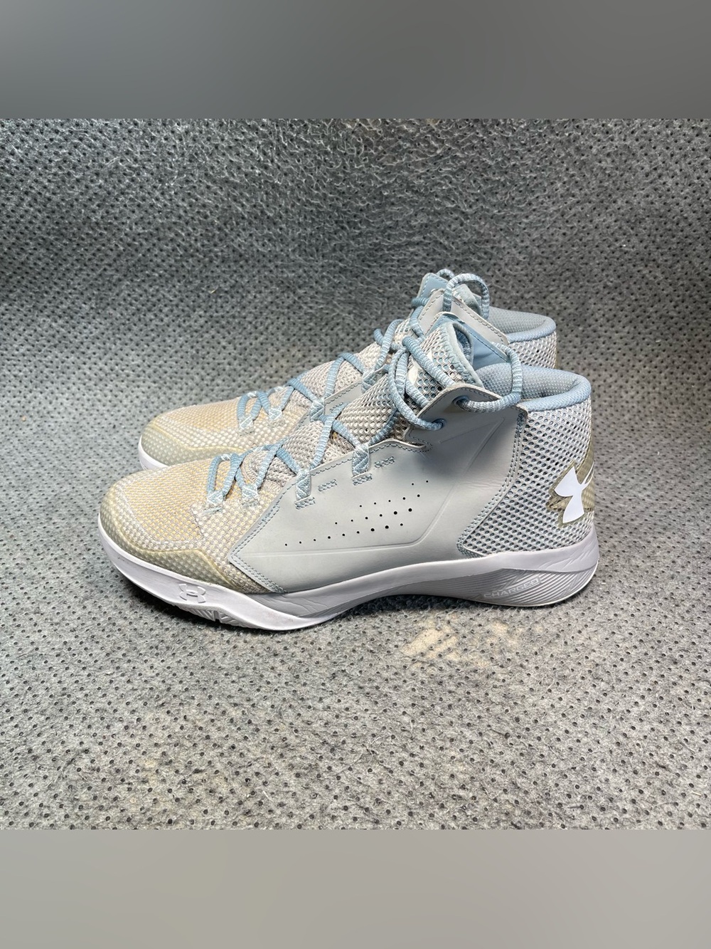 Under Armour Torch Fade Gray Basketball Shoes Size 11.5 Men’s